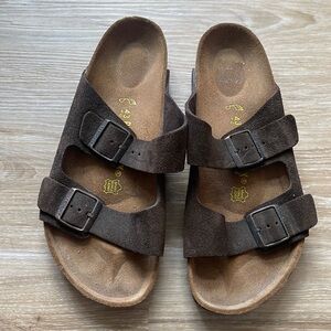 Birkenstock Arizona Slide sandal size 43 lightly worn